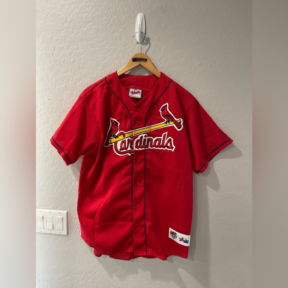 Vintage Majestic St Louis Cardinals Diamond‎ Collection Jersey Size Medium